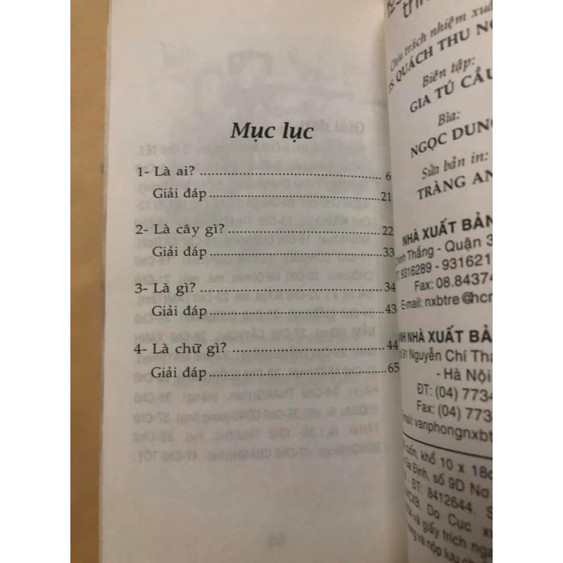 Lô sách thầy Nguyễn Ngọc Ký: 125 Đố vui thiếu nhi & Tuyển tập câu đố vui tâm đắc 307268