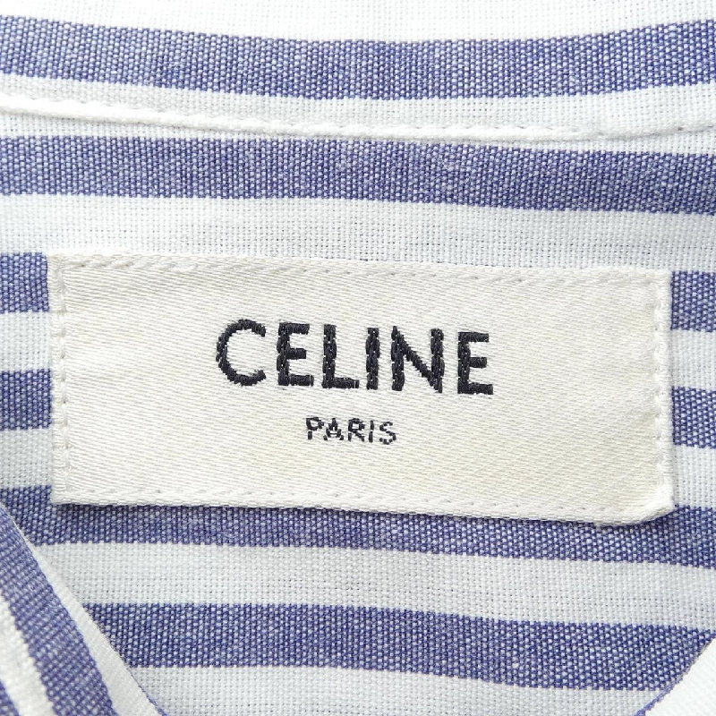 Áo sơ mi CELINE CROPPED REPORTER 2C859556T thời kỳ Edie - Hàng hiệu Authentic 775238