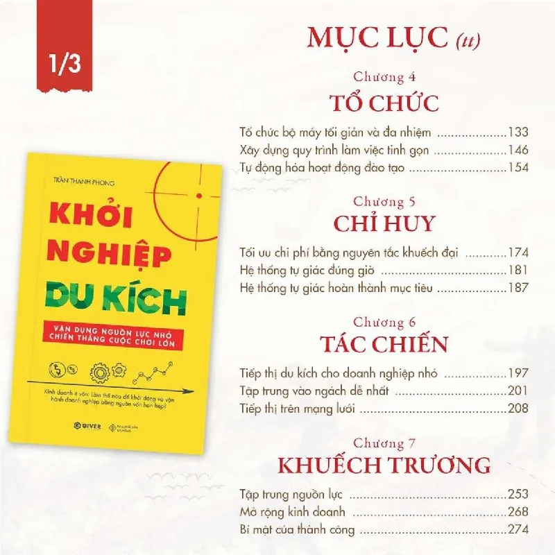 Khởi Nghiệp Du Kích - Trần Thanh Phong - GIVER BOOKS - MARKETING KINH DOANH 595447