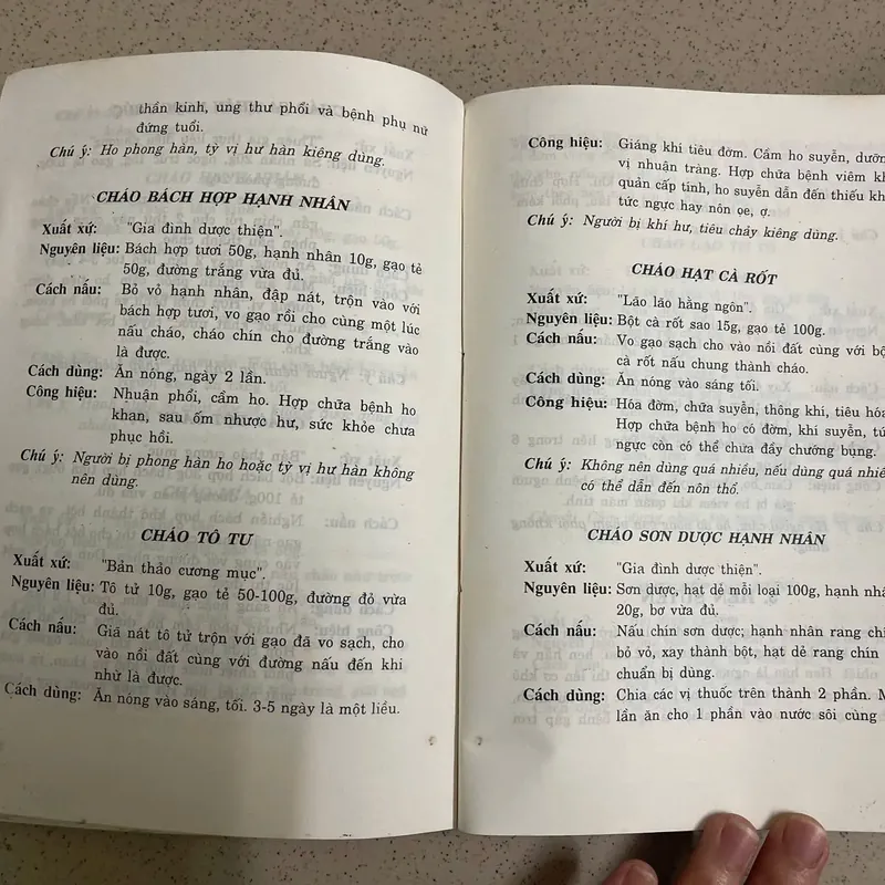 Cháo thuốc gia đình 730779