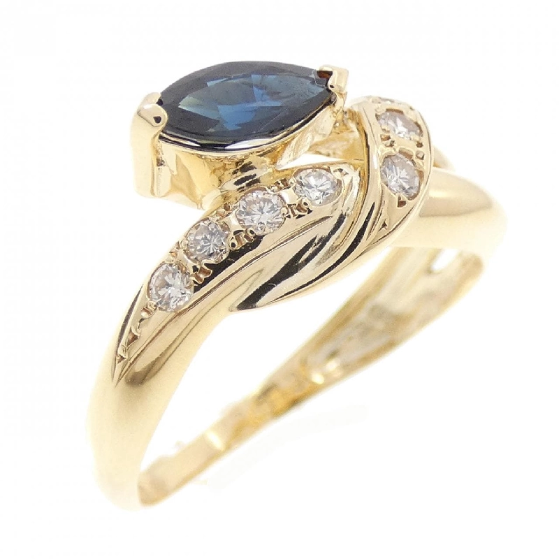 Nhẫn Sapphire K18YG 0.43CT 670243