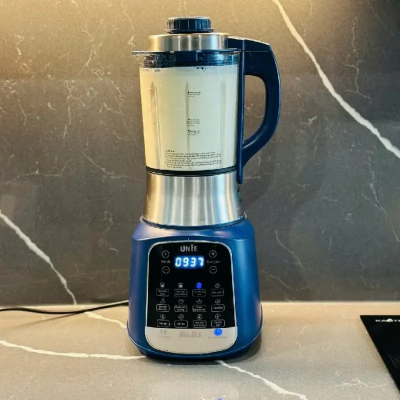 🥛 Máy làm sữa hạt UNIE VX chính hãng – 14 chế độ nấu, sữa mịn không lọc 783558