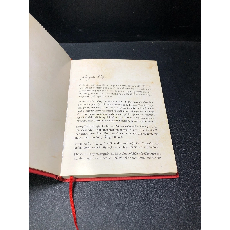 Bí mật (bìa cứng) Phoma Byrme 2018 mới 80% ố nhẹ HCM1511 912638