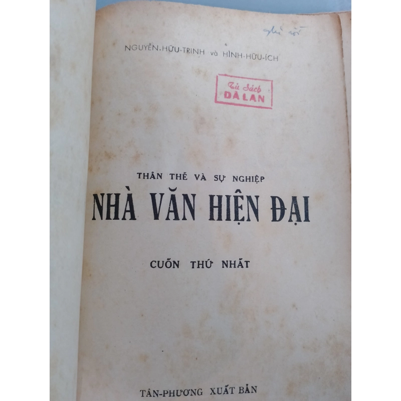 NHÀ VĂN HIỆN ĐẠI - NGUYỄN HỮU TRINH VÀ HÌNH HỮU ÍCH
 519370