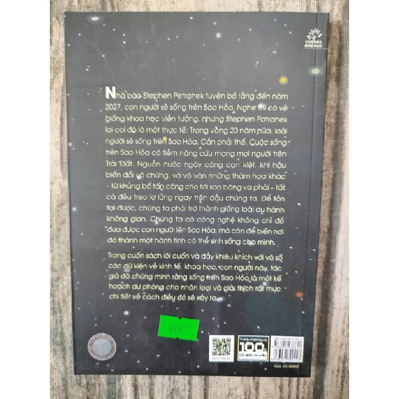 Cà phê trên sao hỏa Stephen Petranek TSTK1908 KHOA HỌC ĐỜI SỐNG 351828