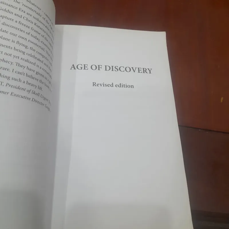 Ian Goldin & Chris Kutarna - AGE OF DISCOVERY 674900