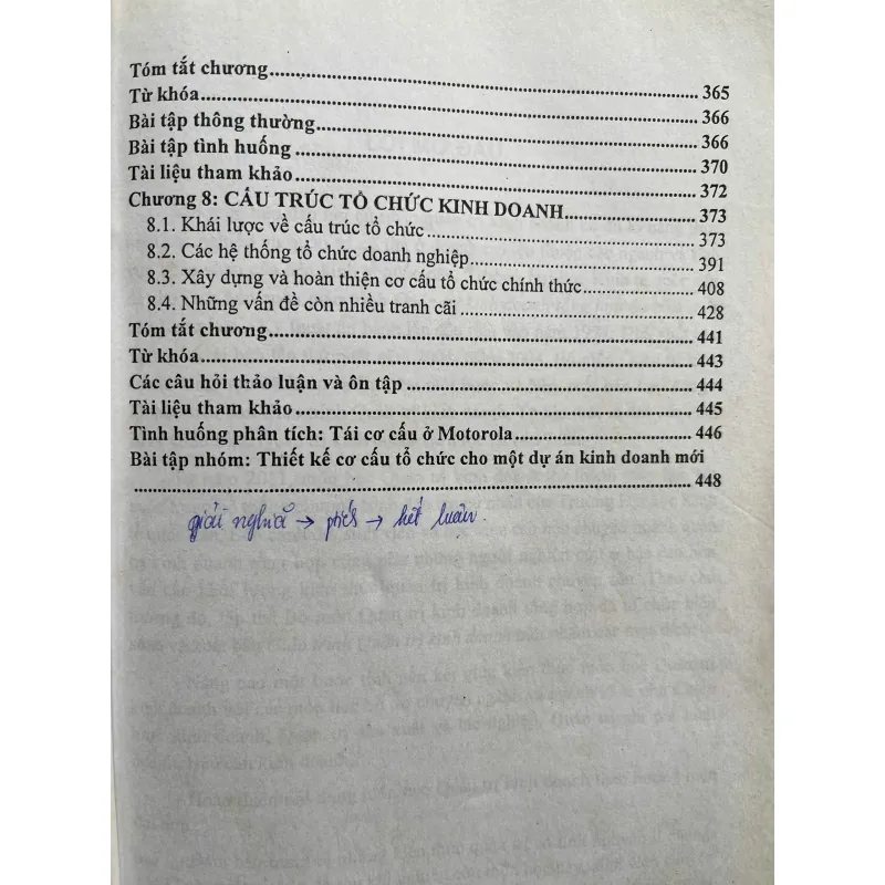 GIÁO TRÌNH QUẢN TRỊ KINH DOANH(Tập I) 760780