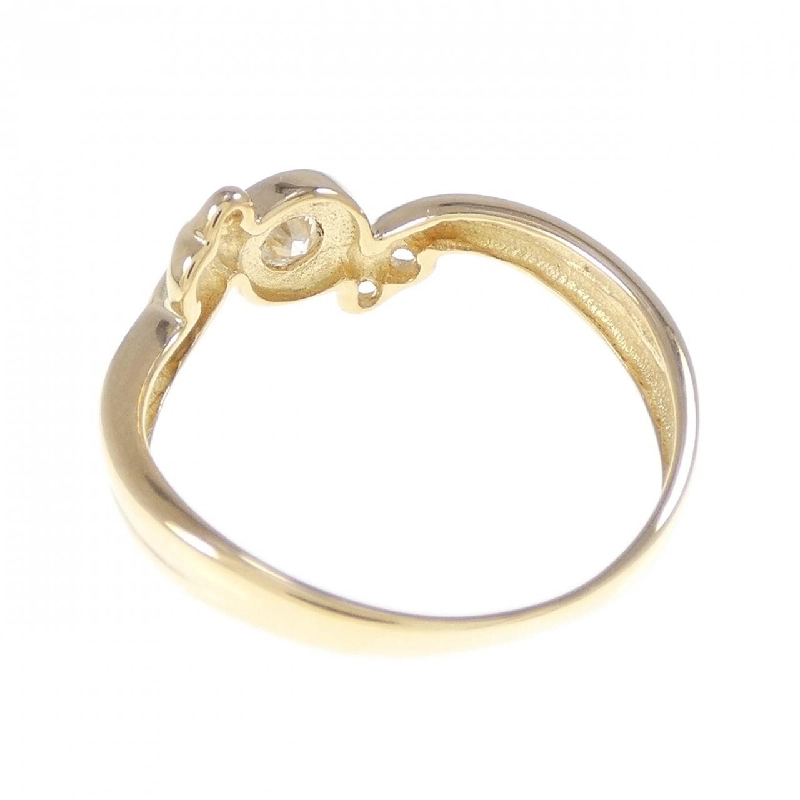 Nhẫn kim cương K18YG 0.14CT 668930
