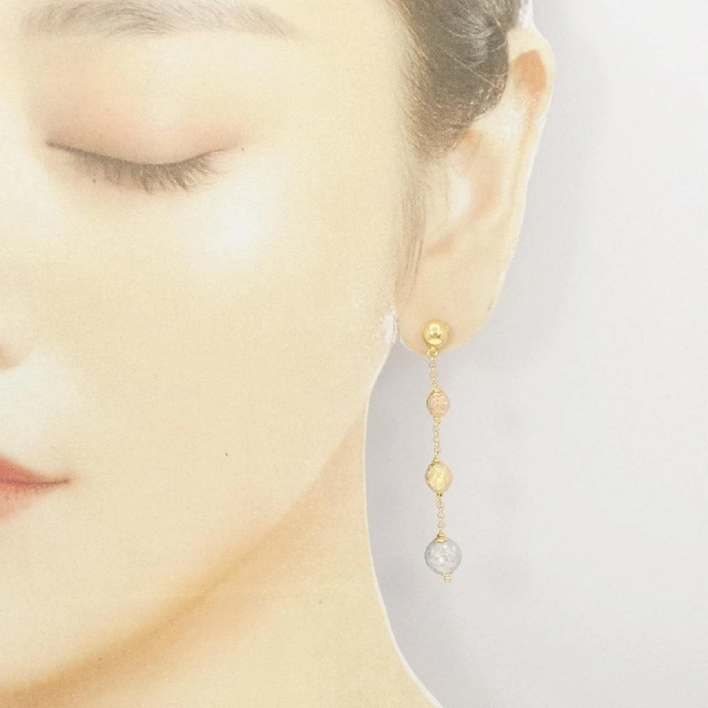 Bông tai ba màu 750 - Hàng hiệu Authentic 871622