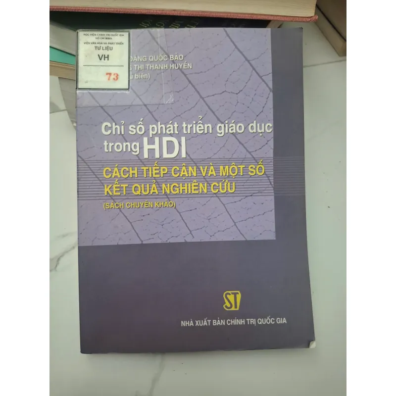 Chỉ số phát triển giáo dục trong HDI - Cách tiếp cận và một số kết quả nghiên cứu 696139