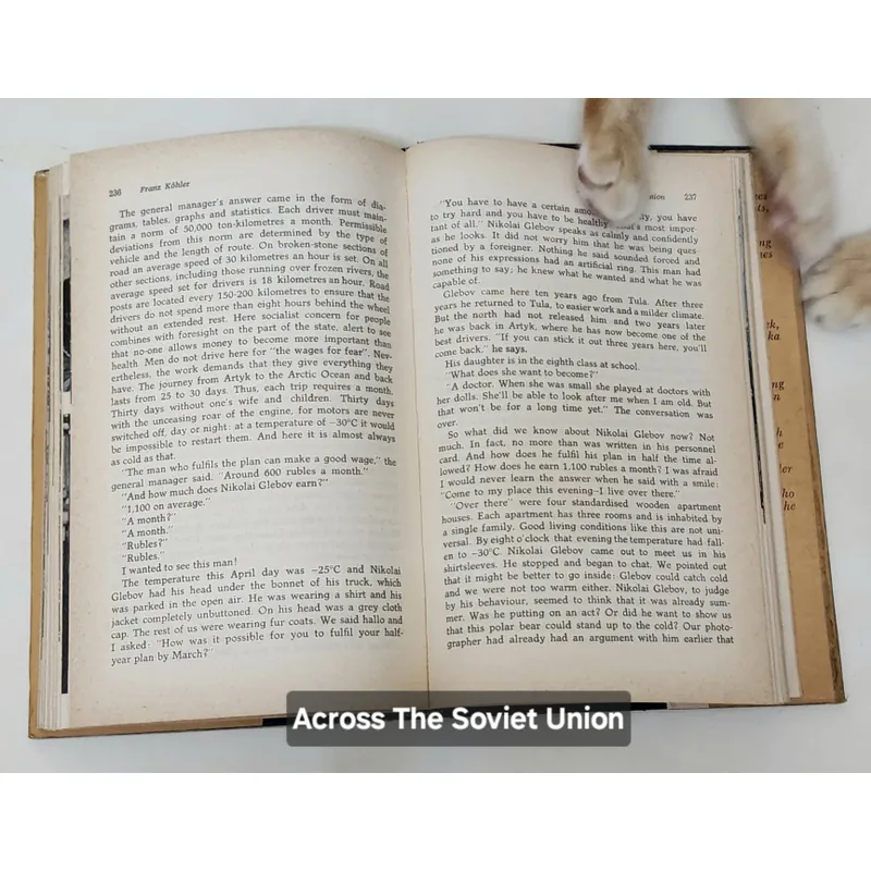 ACROSS THE SOVIET UNION - Franz Kohler 709253