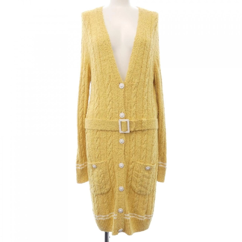 【Mã giảm giá】Áo cardigan dài CHANEL 638913