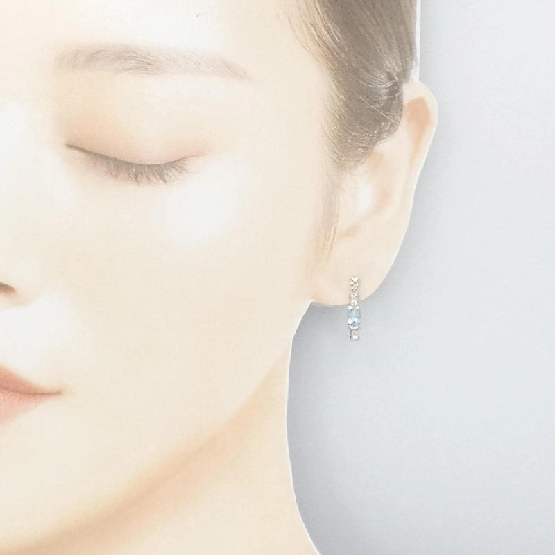 PT Blue Topaz Bông Tai - Hàng hiệu Chính hãng 873008