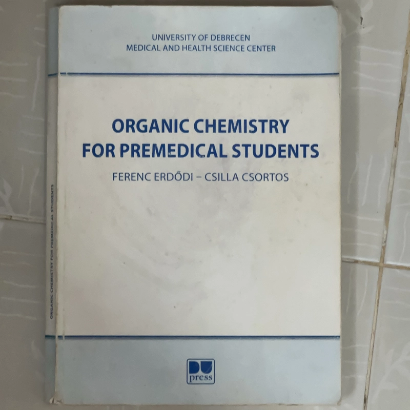 Organic chemistry for premedical students  549666