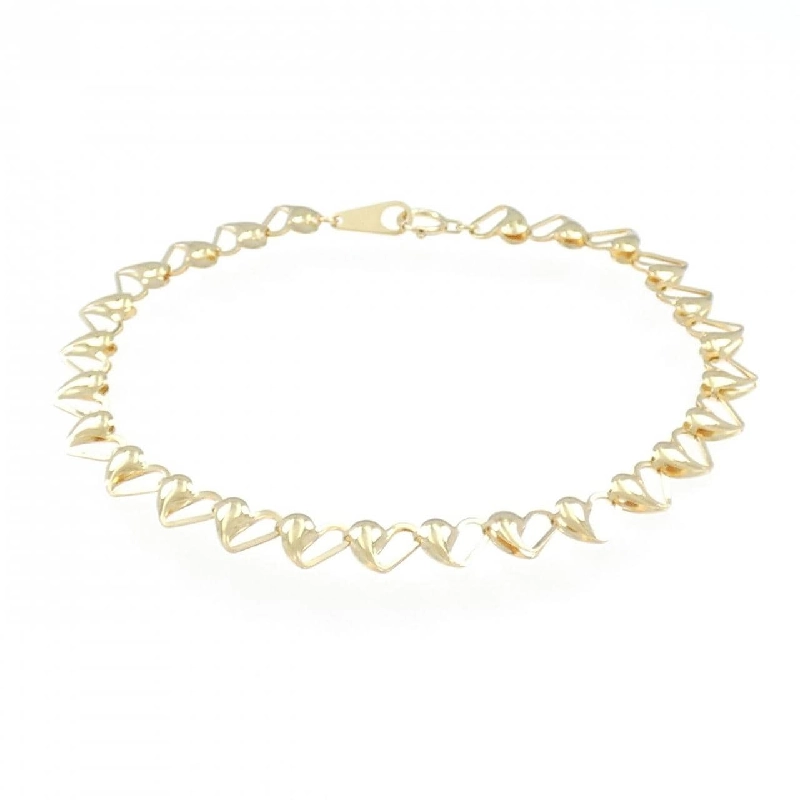 K18YG Dây chuyền hình trái tim - Hàng hiệu Chính hãng 873339