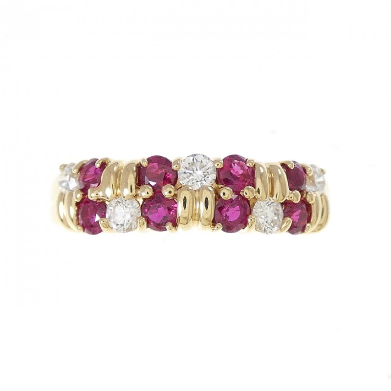 Nhẫn Ruby 0.56CT - Hàng hiệu Authentic Mikimoto 836120