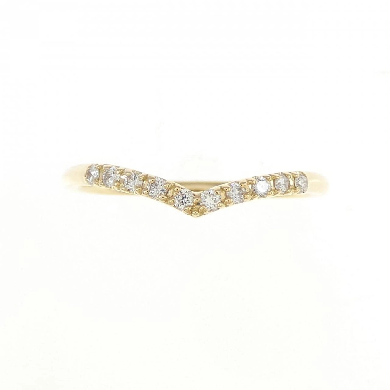 Nhẫn kim cương K18YG 0.09CT 670639