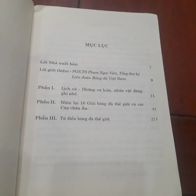 Lịch sử và Từ điển BÓNG ĐÁ THẾ GIỚI 695034