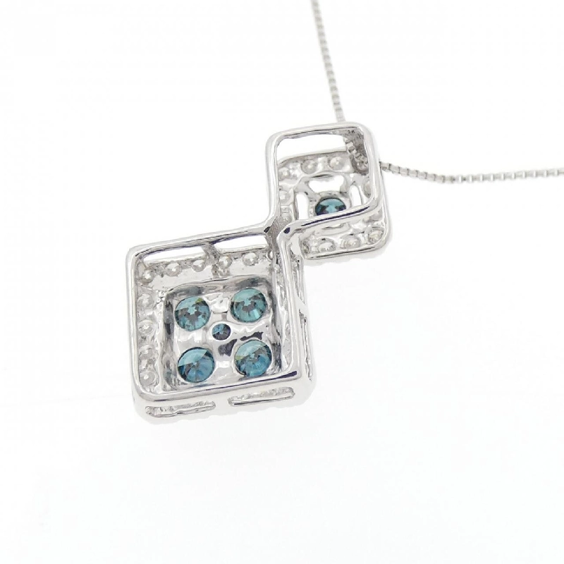 K18WG Dây chuyền kim cương 0.50CT - Hàng hiệu Chính hãng 863702