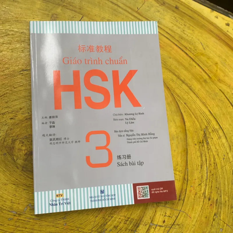 GIÁO TRÌNH CHUẨN HSK 3 ( full hai quyển ) 753225