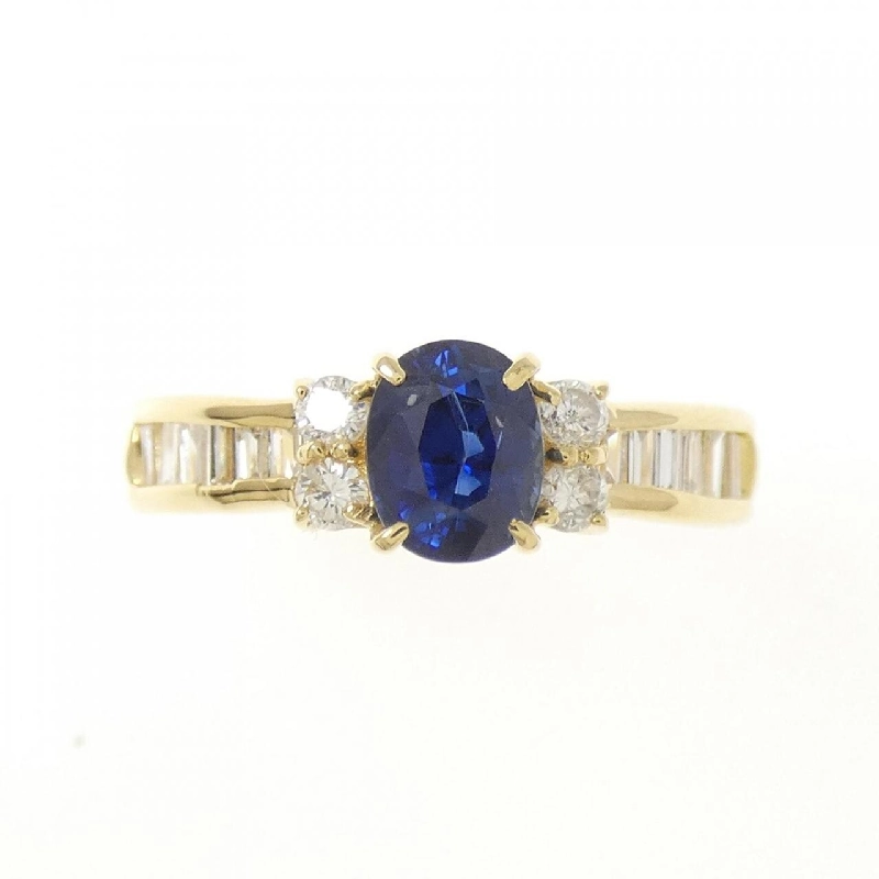Nhẫn Sapphire K18YG 0.90CT 667975