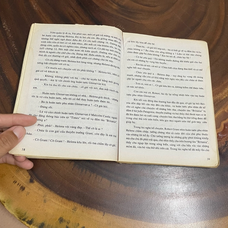 II Tựa sách: Những Đứa Con Của Thuyền Trưởng Grant - JULES VERNE - 1996 441533