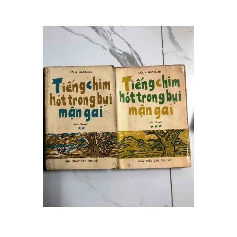 TIẾNG CHIM HÓT TRONG BỤI MẬN GAI (tập 2-3) - Colleen McCullough - nxb PHỤ NỮ 1988 957090
