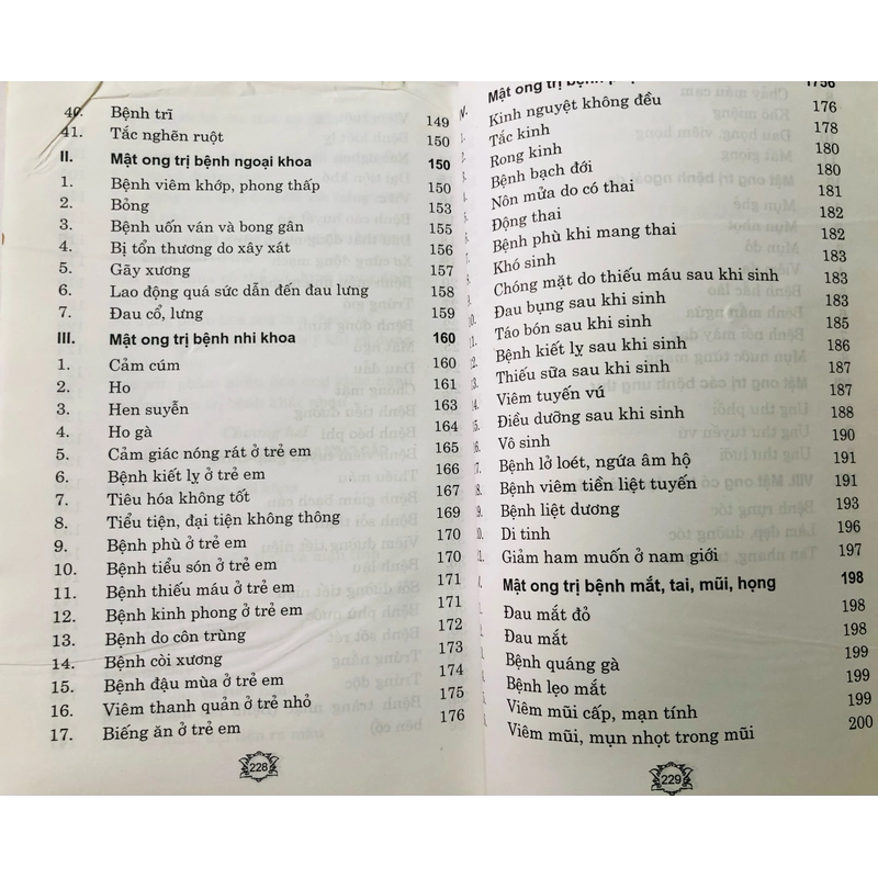 MẬT ONG TRỊ BÁCH BỆNH - 230 trang, nxb: 2010 359883