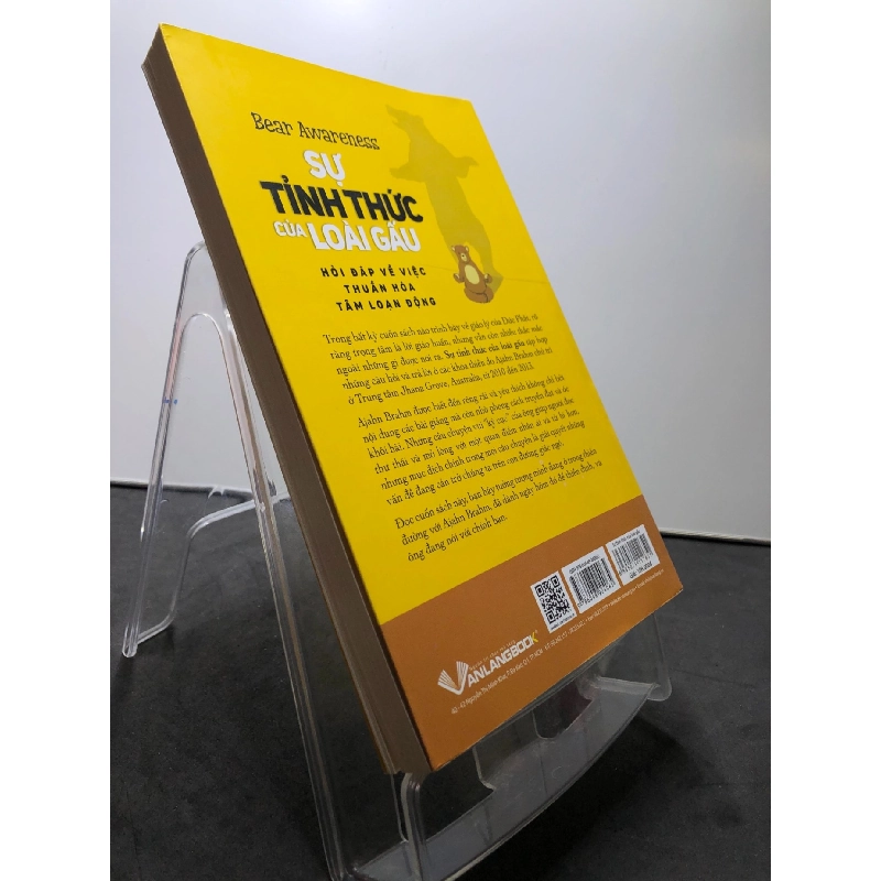 Sự tỉnh thức của loài gấu 2018 mới 85% bẩn nhẹ ký tên trang đầu Ajahn Brahm HPB2307 TÂM LINH - TÔN GIÁO - THIỀN 916164