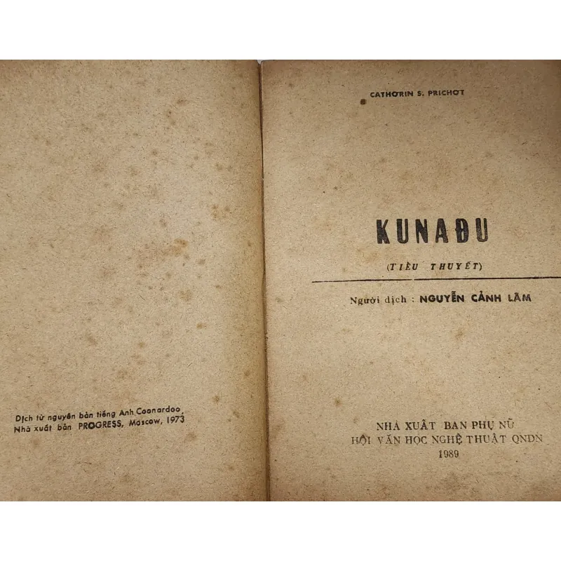 Tiểu thuyết viết về thổ dân Úc: CÁI GIẾNG NƯỚC (Coonardoo) - Katharine S. Prichard) 758216