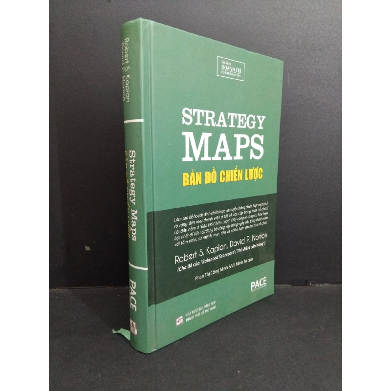 Stretegy Maps bản đồ chiến lược (bìa cứng) mới 90% bẩn ố nhẹ 2019 HCM2811 Robert S. Kaplan, David P. Norton MARKETING KINH DOANH 918324
