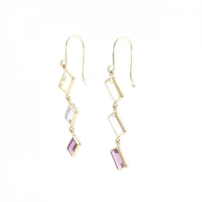 K10YG Bông tai đá màu - Hàng hiệu Chính hãng 867543