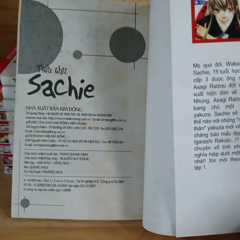 Truyện Tranh Tiểu Thư Sachie (Bộ 10 Tập) - Kiyo Fujiwara 674436