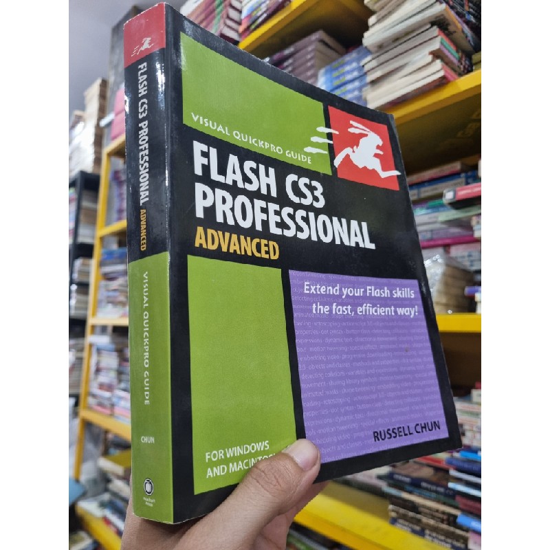 FLASH CS3 PROFESSIONAL ADVANCED : EXTEND YOUR FLASH SKILLS THE FAST, EFFICIENT WAY 140050