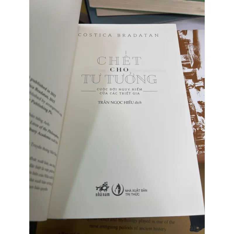 CHẾT CHO TƯ TƯỞNG - COSTICA BRADATAN  1021613