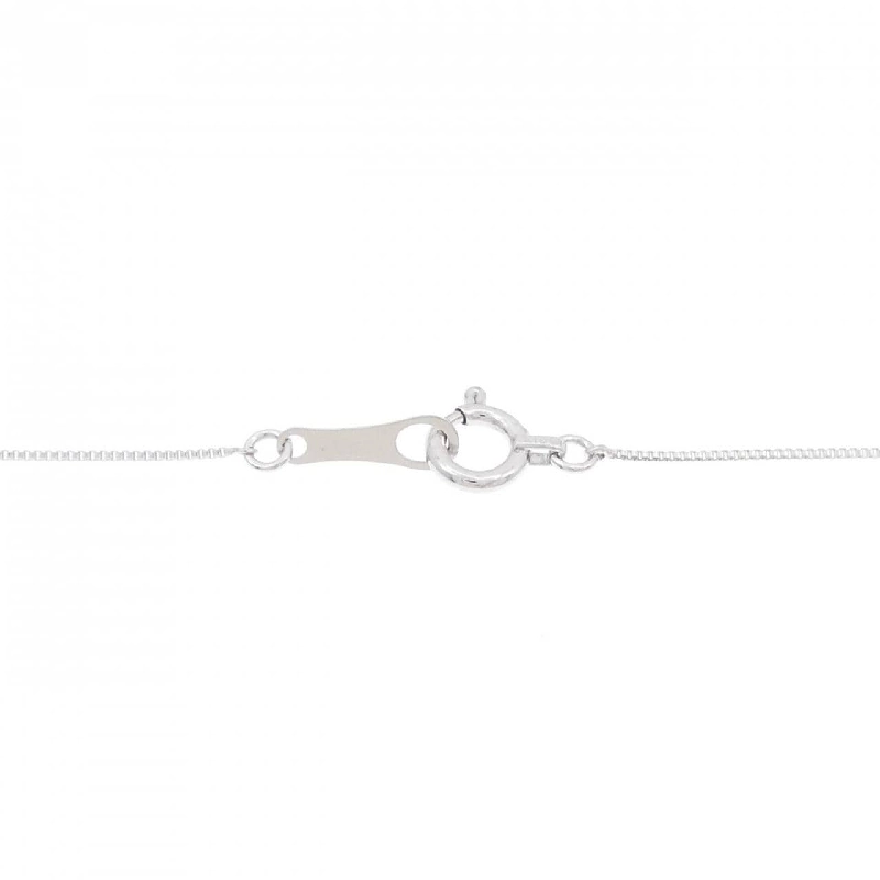 K18WG Mặt Dây Chuyền Hình Tim × Hoa Kim Cương 0.16CT - Hàng hiệu Chính Hãng 860784