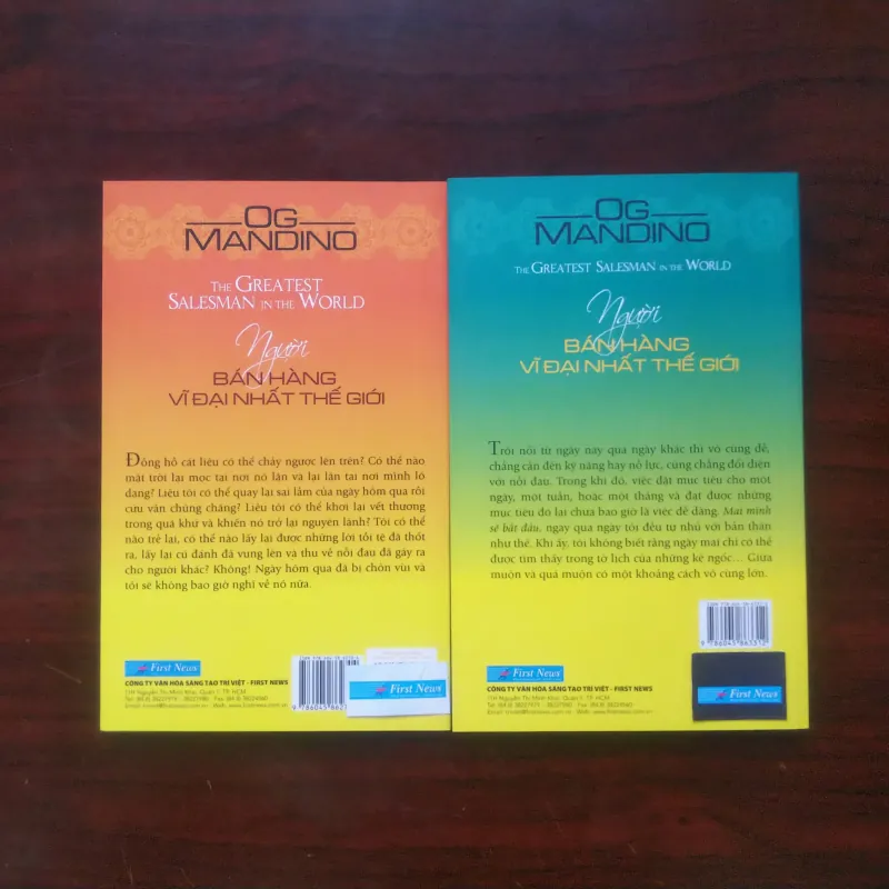 Người Bán Hàng Vĩ Đại Nhất Thế Giới - Combo Tập 1+2 - Og Mandino [Sách Kinh Doanh] 1003116