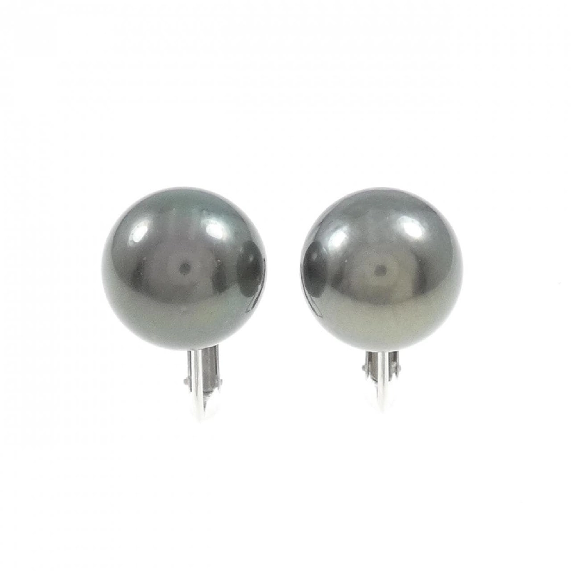 K14WG Bông tai ngọc trai đen 11.1mm - Hàng hiệu Chính hãng 873546