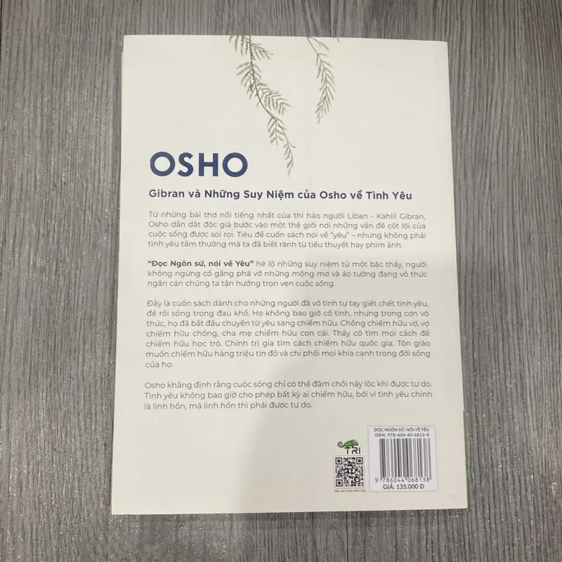 Đọc ngôn sứ nói về yêu -Osho 1024082