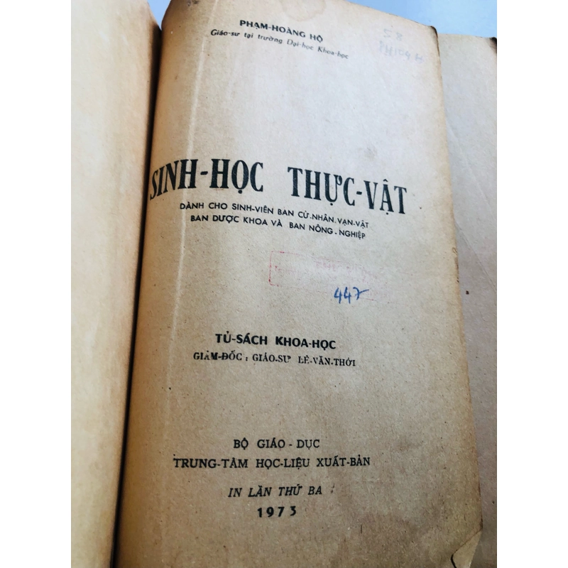 📚 SINH HỌC THỰC VẬT (Phạm Hoàng Hộ) 📚 503986