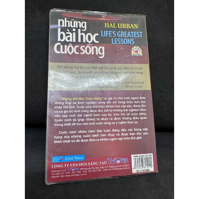 [Phiên Chợ Sách Cũ] Những Bài Học Cuộc Sống, 2006 - Hal Urban H1809 SBM 925144