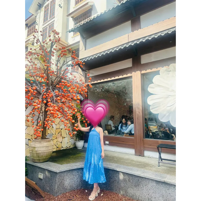 Đầm yếm xanh sz S 1059342