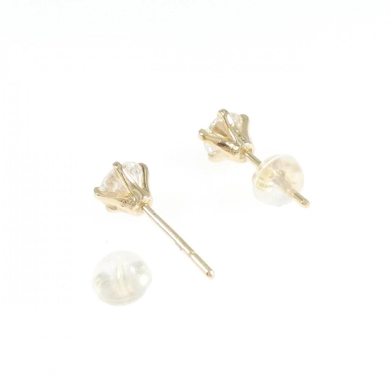 K18YG Solitaire Bông tai Kim cương 0.96CT - Hàng hiệu Chính hãng 867353