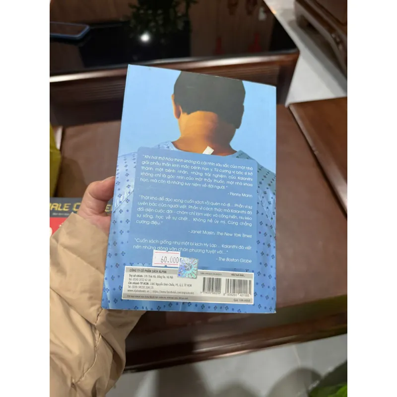 KHI HƠI THỞ HÓA THINH KHÔNG – Paul Kalanithi- K5 1033013