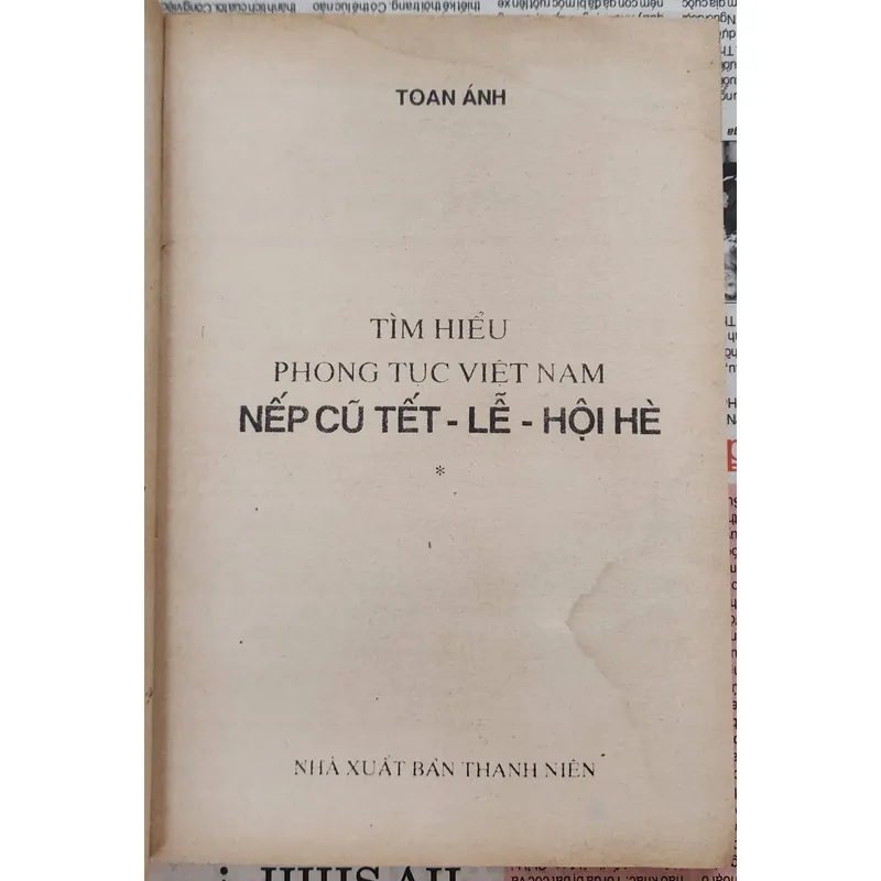 Toan Ánh - Tìm hiểu phong tục nếp cũ - Tết lễ - hội hè (164 trang) 726768