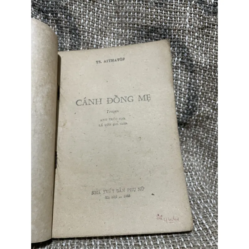 Cánh đồng mẹ - Aitmatov  - văn học Nga  1037084