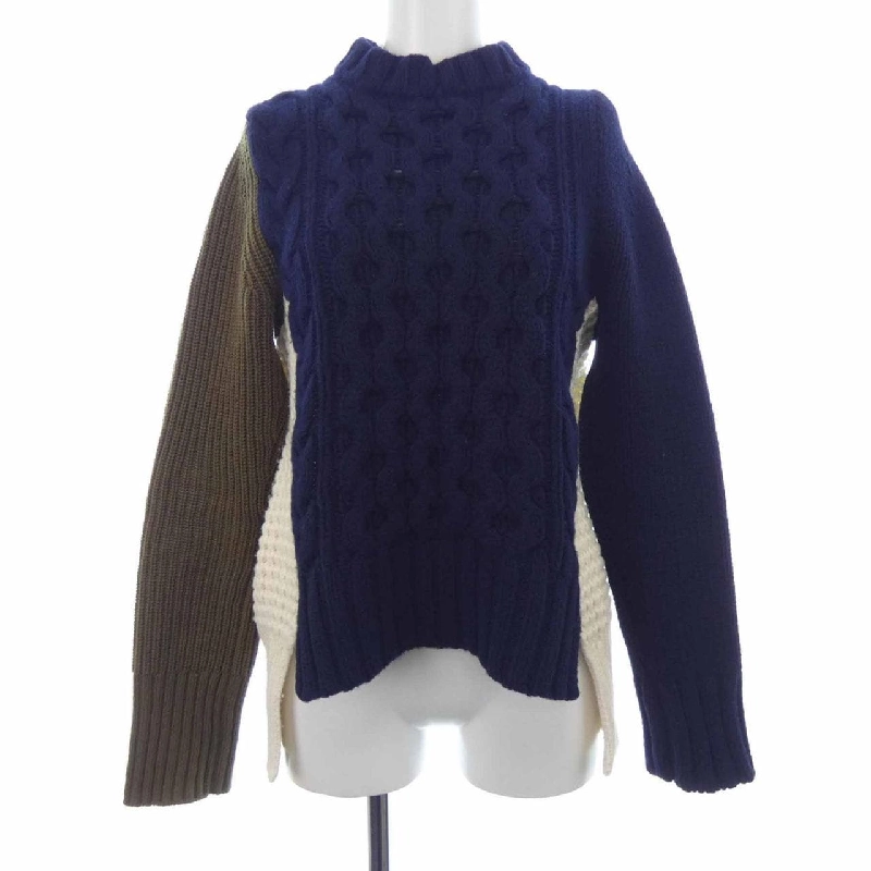 【Mã giảm giá】SACAI Áo len 645180