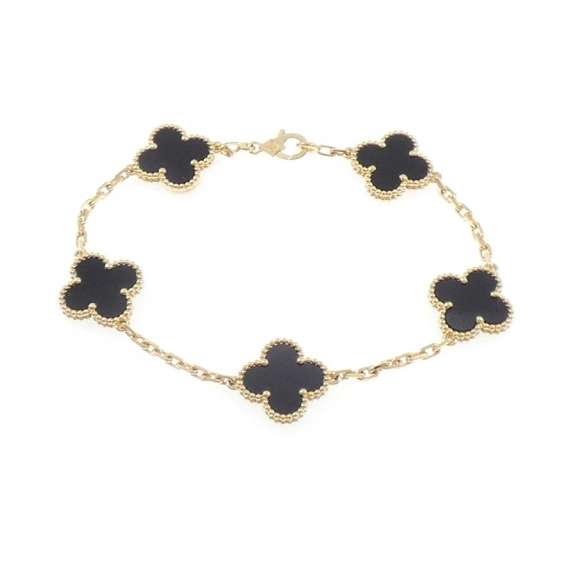 Vòng tay Van Cleef & Arpels Vintage Alhambra 5 Motif - Hàng hiệu Chính hãng 848295