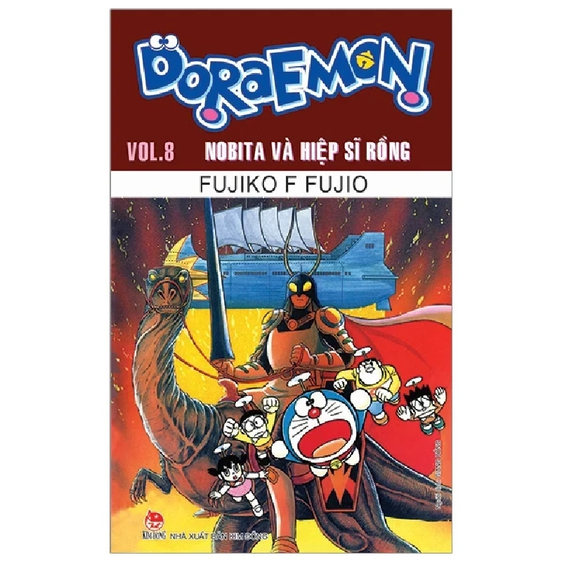 Doraemon - Truyện Dài - Tập 8: Nobita Và Hiệp Sĩ Rồng - Fujiko F Fujio (Mới 100%) Truyện tranh, NXB Kim Đồng - SÁCH ĐẠI HỌC 488198