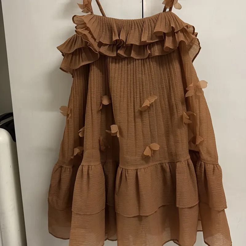 Đầm tiểu thư baby doll hai dây 976017